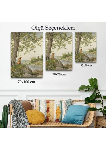 Manzarayı Izleyen Yalnız Köpek TABLOSU-7525 modelleri