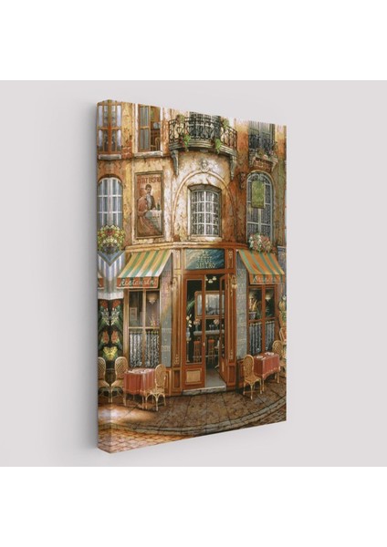 Le Petıt Bıstro Kanvas Duvar TABLOSU-6062