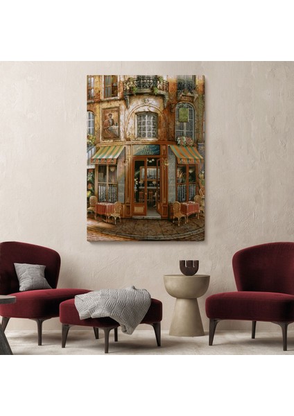 Le Petıt Bıstro Kanvas Duvar TABLOSU-6062 fiyatları