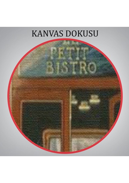 Le Petıt Bıstro Kanvas Duvar TABLOSU-6062