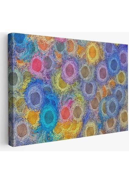 Soyut Modern Sanat Dekoratif Kanvas Duvar TABLOSU-3595