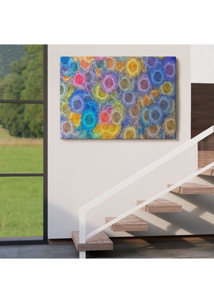 Soyut Modern Sanat Dekoratif Kanvas Duvar TABLOSU-3595 indirimleri