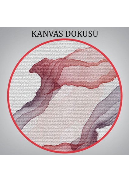 Soyut Mürekkep Sanatı Dekoratif Kanvas Duvar TABLOSU-3686