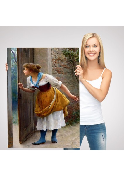 Eugene De Blaas'ın Kulak Misafiri Reprodüksiyon TABLOSU-6276 modelleri