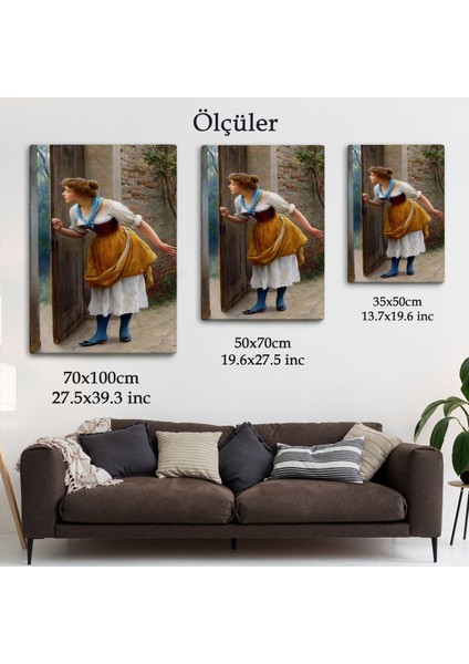 Eugene De Blaas'ın Kulak Misafiri Reprodüksiyon TABLOSU-6276 indirimleri