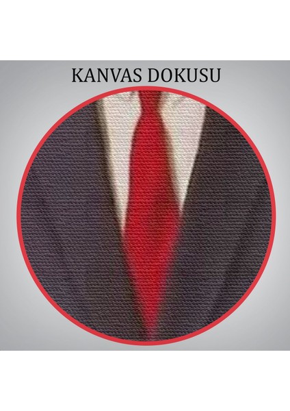 Renee Magritte'in Adamın Oğlu Isimli Eseri Kanvas TABLO-5132