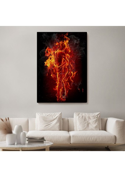 Ateşli Çift Dekoratif Duvar Tablosu -6183 fiyatları