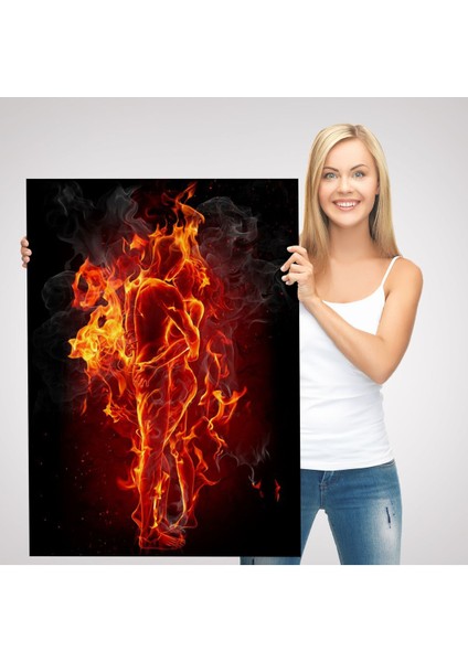 Ateşli Çift Dekoratif Duvar Tablosu -6183 modelleri