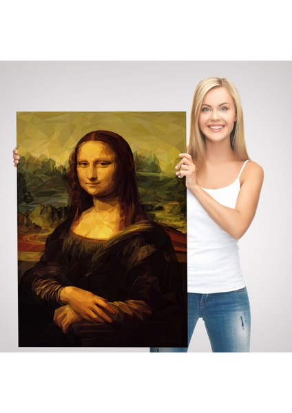 Mona Lisa Leonardo Da Vinci Tablosu Dekoratif Kanvas Duvar TABLOSU-5955 modelleri