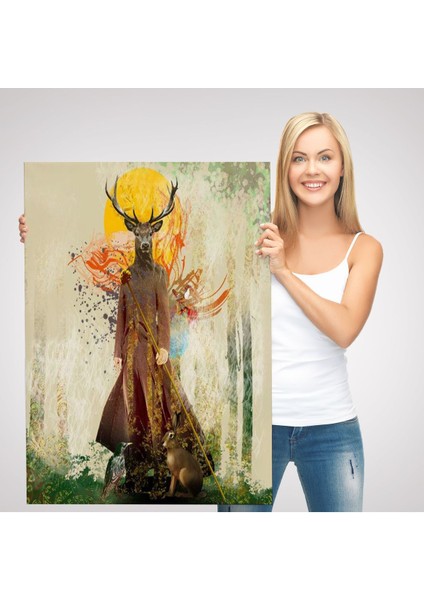 Volker Rossenbach'in Ormanın Efendisi Isimli TABLOSU-6057 modelleri