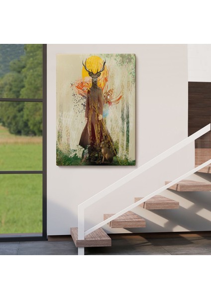 Volker Rossenbach'in Ormanın Efendisi Isimli TABLOSU-6057 fırsatları