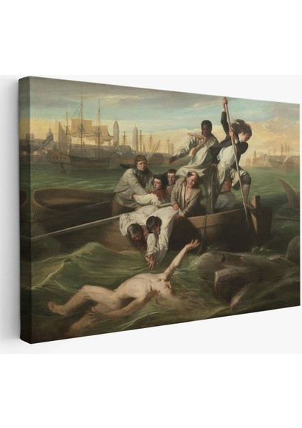 Watsob ve Köpek Balığı Tablosu - Watson And The Shark 1782-6658