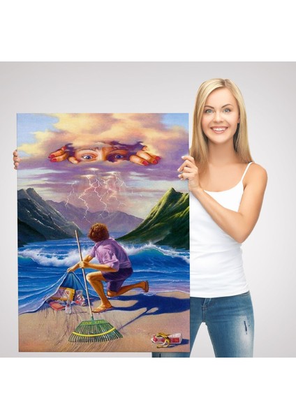 Çevre Temizliği Temalı Duvar TABLOSU-6075 modelleri