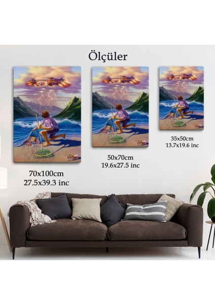 Çevre Temizliği Temalı Duvar TABLOSU-6075 indirimleri