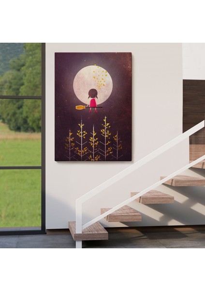 Küçük Bir Gece Gezgini TABLOSU-6270 fırsatları