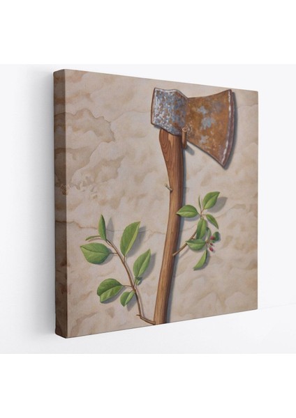 Çiçek Açan Batla Gerçeküstü Sanat Kanvas TABLO-5860