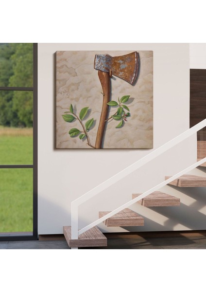 Çiçek Açan Batla Gerçeküstü Sanat Kanvas TABLO-5860 fırsatları