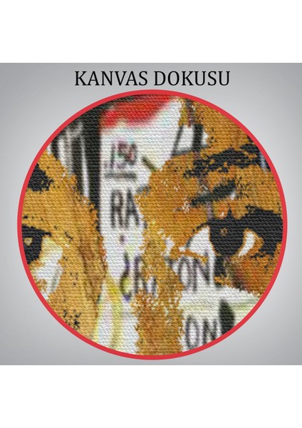 Jean Michel Basquiat'ın Kendi Portresi Kanvas TABLO-4968