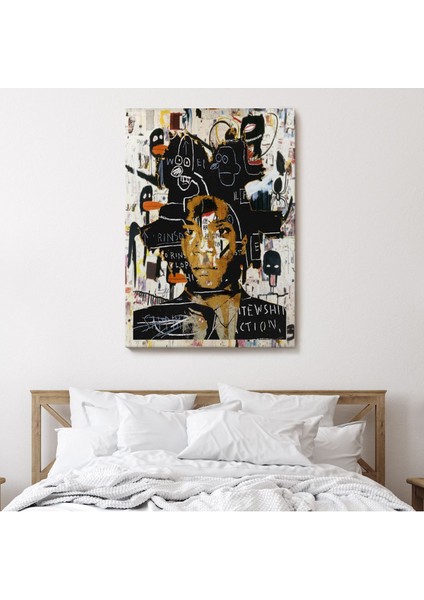 Jean Michel Basquiat'ın Kendi Portresi Kanvas TABLO-4968