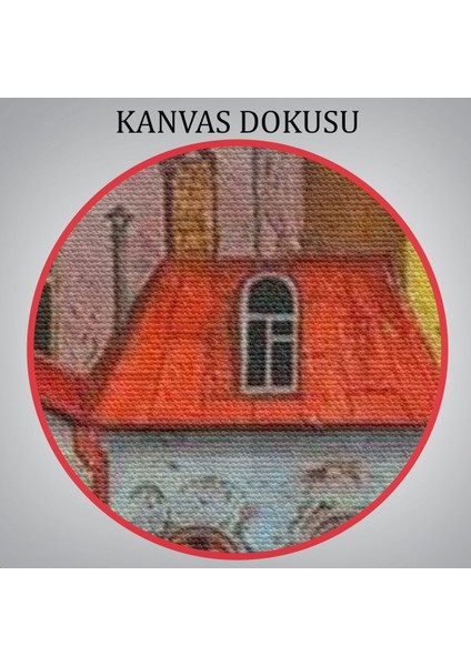 Eski Gürcistan Tiflis Şehir Manzara Tablosu -6242