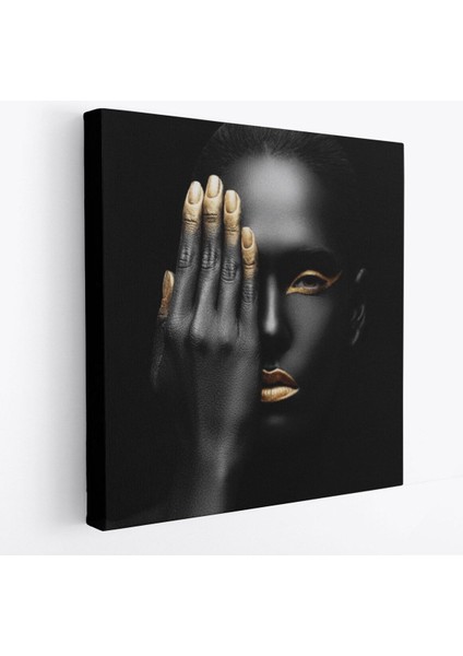Afrikalı Kadın Kanvas Tablo, Afrikalı Kadın Duvar Sanatı, Afrikalı Kız KANVAS-5329