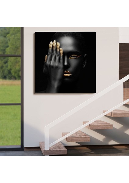Afrikalı Kadın Kanvas Tablo, Afrikalı Kadın Duvar Sanatı, Afrikalı Kız KANVAS-5329 fırsatları