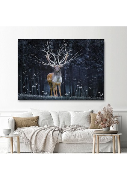 Ormandaki Geyik TABLOSU-6566 fiyatları