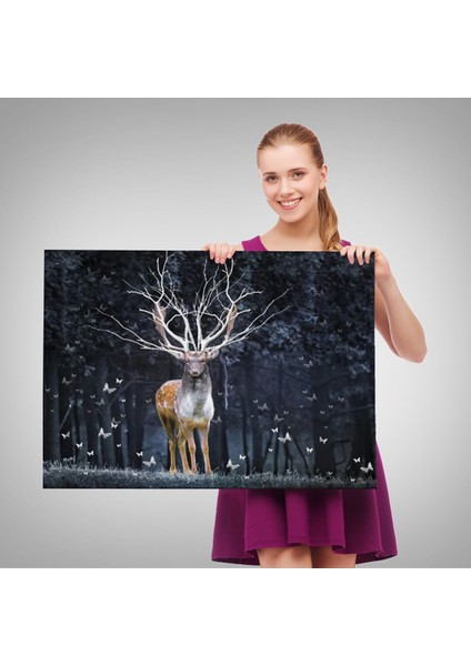 Ormandaki Geyik TABLOSU-6566 fırsatları