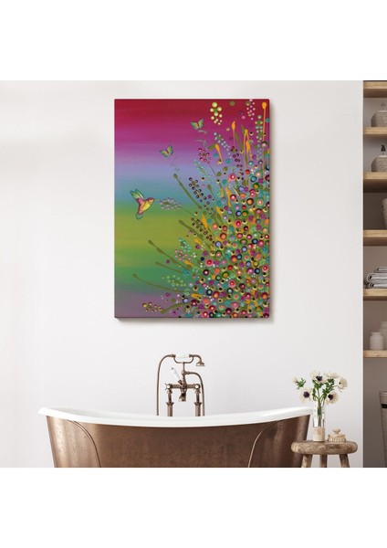 Gizli Bahçe Dekoatif Duvar TABLOSU-6275