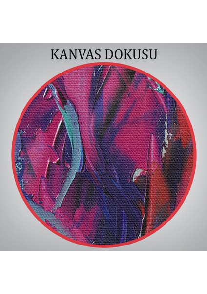 Güzel Kızın Soyut Resmi Yağlıboya Görünüm Dekoratif Kanvas Duvar TABLOSU-3755