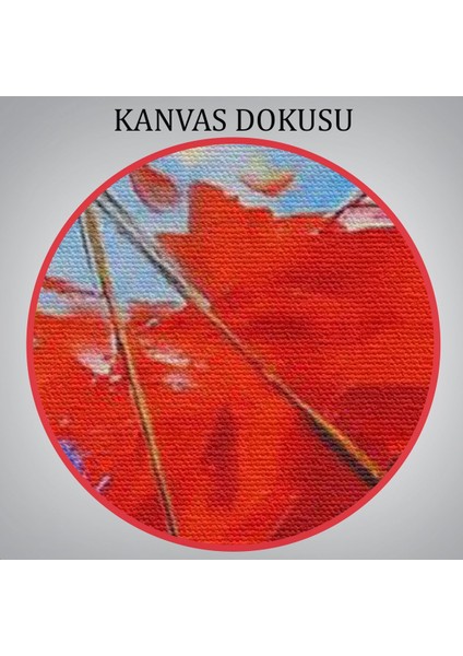 Salıncaktaki Kırmızı Elbiseli Kız TABLOSU-6317