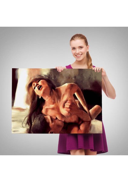 Aşk Çifti Dekoratif Duvar TABLOSU-6585 fırsatları