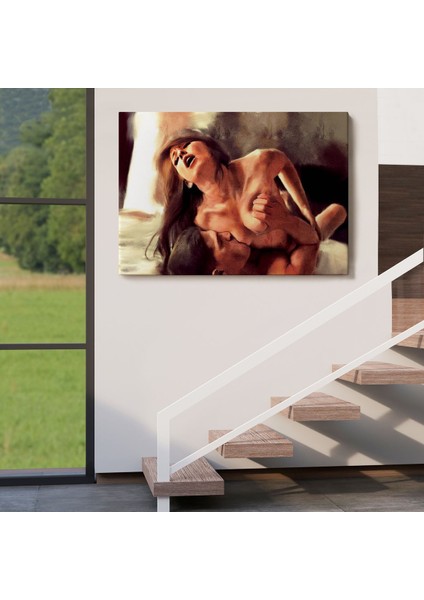 Aşk Çifti Dekoratif Duvar TABLOSU-6585 indirimleri