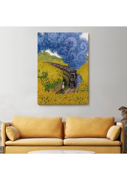 Vincent Van Gogh'un Renkli Tasviri Duvar TABLOSU-6224 fiyatları