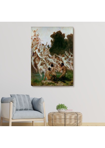 William-Adolphe Bouguereau Tarafından Çizilen oreads Adlı Tablosu -6370 fiyatları