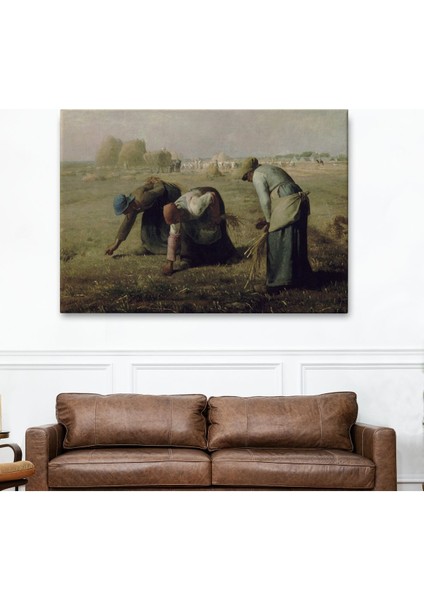 Millet Darı Toplayıcı Kadınlar Tablosu - Jean-François - FRENCH-6652 fiyatları