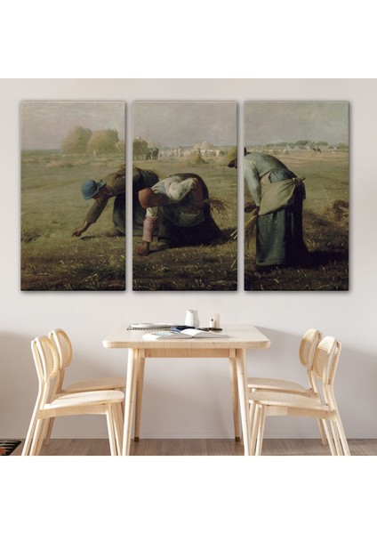 Millet Darı Toplayıcı Kadınlar Tablosu - Jean-François - FRENCH-6652 modelleri