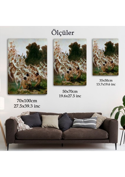 William-Adolphe Bouguereau Tarafından Çizilen oreads Adlı Tablosu -6370 indirimleri