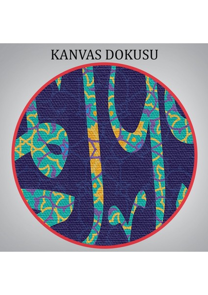 Allaha Şükürler Olsun, Yazılı Dekoratif Kanvas TABLO-3311