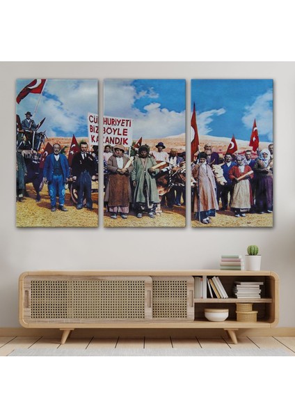 Biz Cumhuriyeti Böyle Kazandık TABLOSU-6573 modelleri