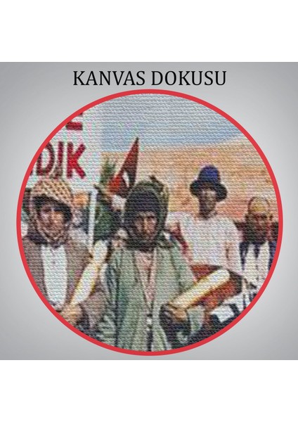 Biz Cumhuriyeti Böyle Kazandık TABLOSU-6573