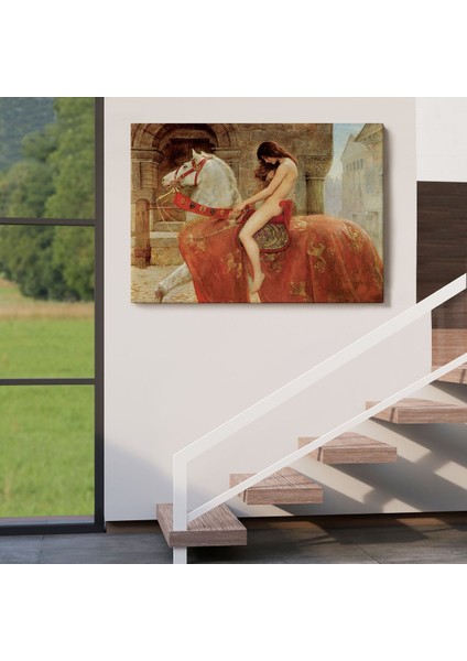 Lady Godiva'in John Collier Duvar TABLOSU-6647 indirimleri