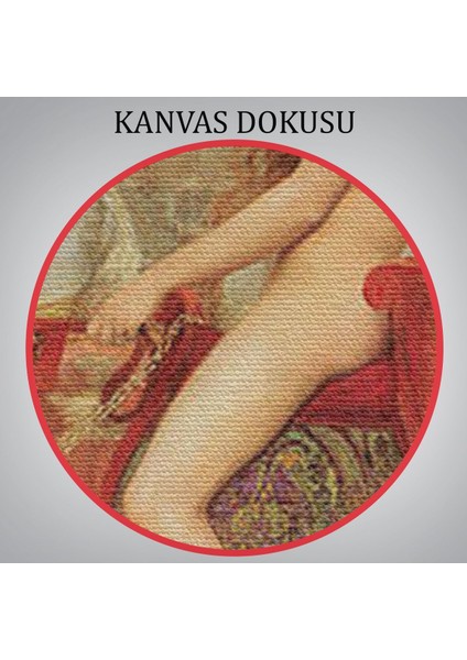 Lady Godiva'in John Collier Duvar TABLOSU-6647