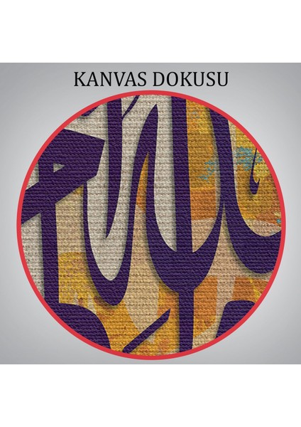 Bismillahirahmanirahim Yazılı Dekoratif Kanvas TABLO-3380