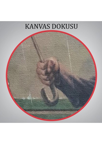 Yağmur Altındaki Küs Sevgililer Dekoratif Duvar TABLOSU-6223