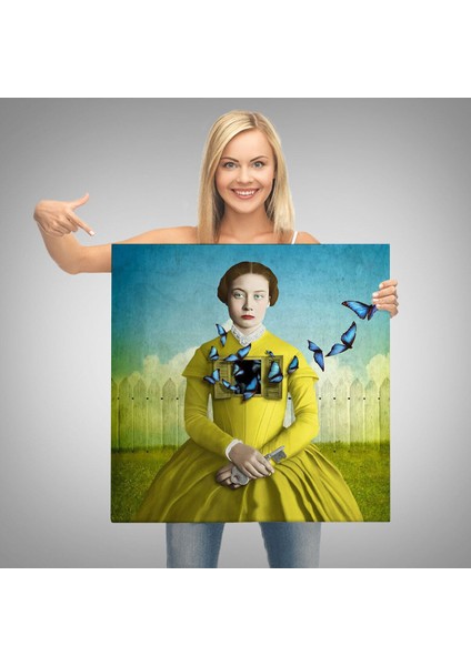 Ruhların Uçmasına Izin Ver, Gerçeküstü Sanat Kanvas TABLO-5853 modelleri