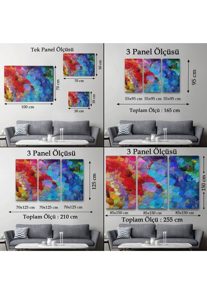 Kalp Isırığı Dekoratif Kanvas Duvar TABLOSU-3571