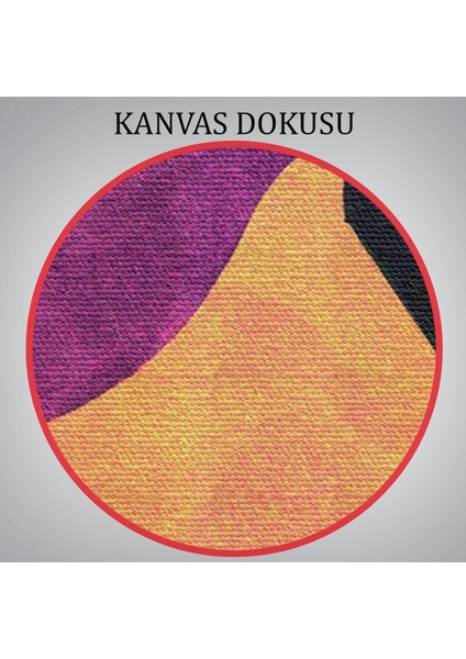 Modern Soyut Tarzda Gözlüklü Kadın Portresi Dekoratif Kanvas Duvar TABLOSU-5841 indirimleri