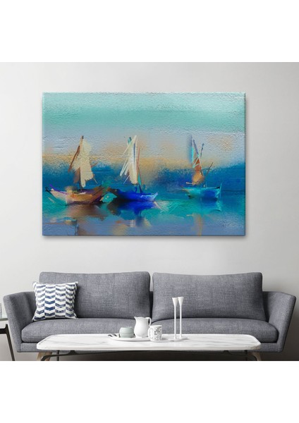 Soyut Modern Sanat Yağlıboya Görünüm Dekoratif Kanvas Duvar TABLOSU-3589 fiyatları