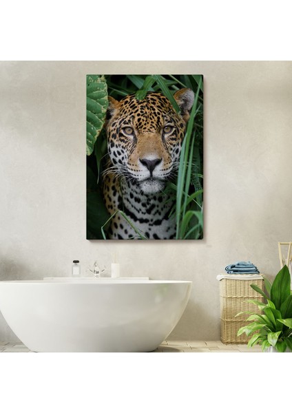 Leopar Dekoratif Kanvas TABLO-5960